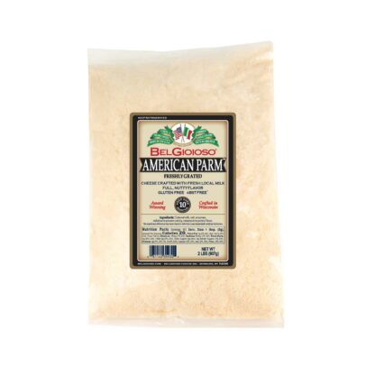 Belgioioso Grated American Parmesan Cheese Bag Food Service