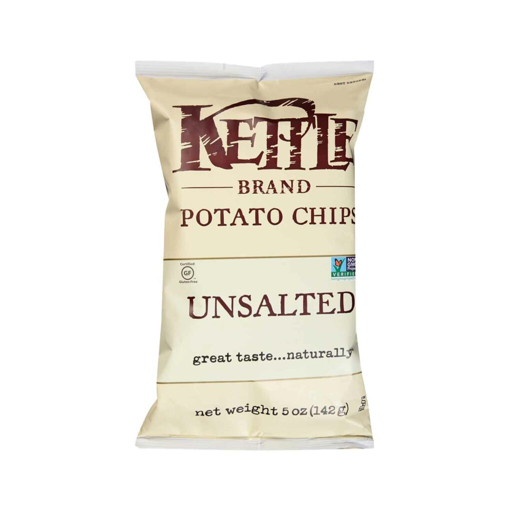 Kettle Brand Unsalted Potato Chips 142g Gan Teck Kar Investments Pte Ltd