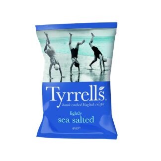 Tyrell's Lightly Sea Salted 40g