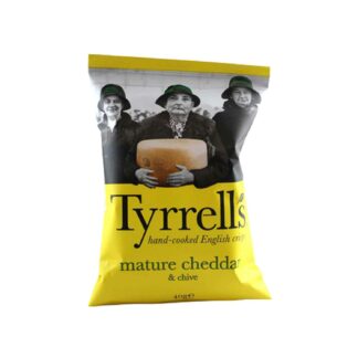 Tyrell's Mature Cheddar Chive 40g