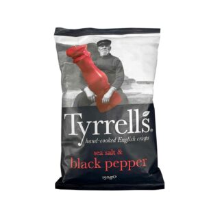 Tyrell's Sea Salted Cracked Black Pepper 150g