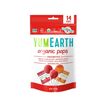 YumEarth Assorted Organic Lollipops 87g
