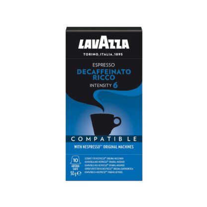 Lavazza Decaf Ricco Capsules Nespresso Compatible 10s 55g