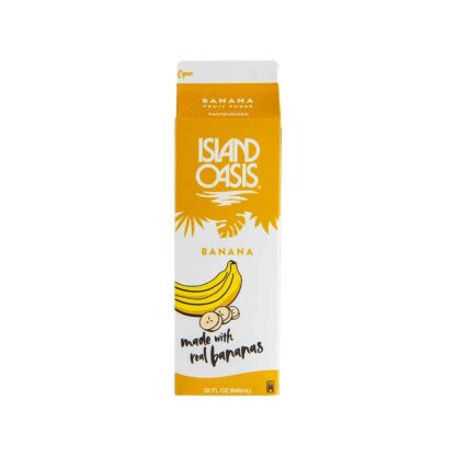 Island Oasis Banana Fruit Puree 946mL