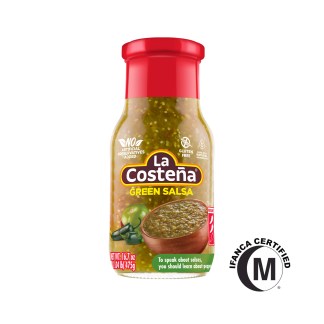 La Costeña Green Mexican Salsa in Glass Jar 475g