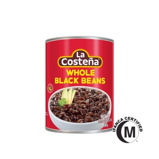 La Costeña Whole Black Beans in Can 560g