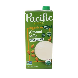 Pacific Foods Organic Unsweetened Almond Original 946mL