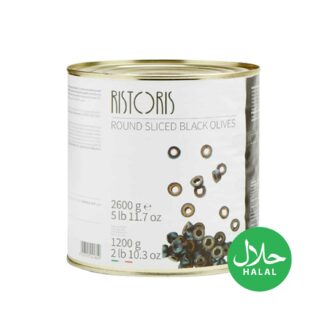 Ristoris Round Sliced Black Olives 2600g