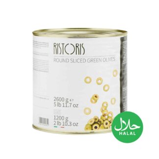 Ristoris Round Sliced Green Olives 2600g